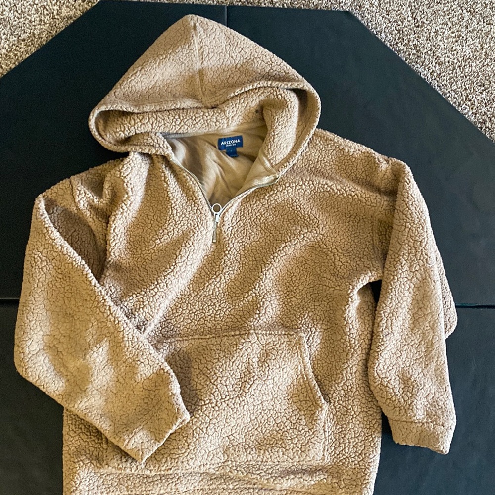 Fluffy hoodie size large great condition